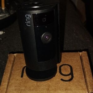 Ring Black Security Camera